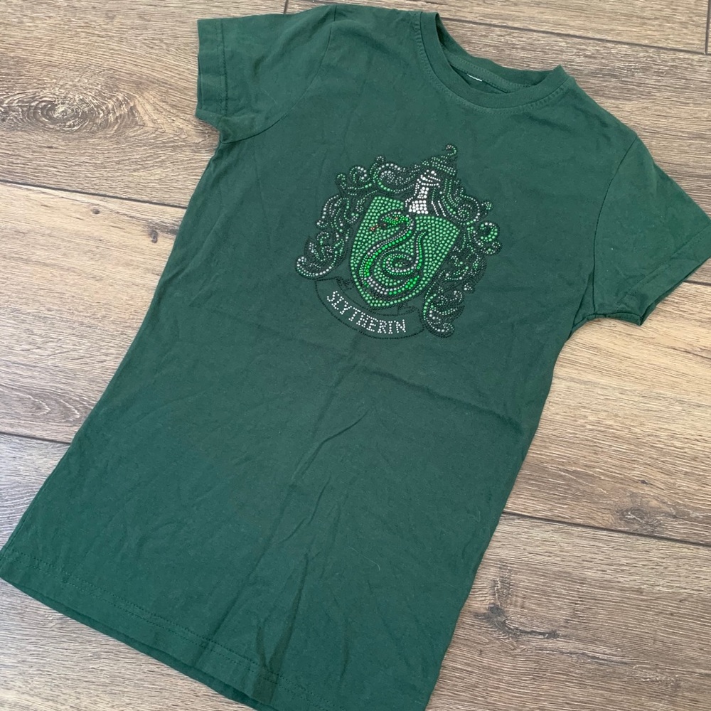 Slytherin studded t-shirt